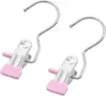 Anti-rust Clip Space-saving Clothespin Hat Pants Storage Hanging Travel Hook