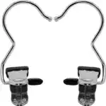 Anti-rust Clip Space-saving Clothespin Hat Pants Storage Hanging Travel Hook