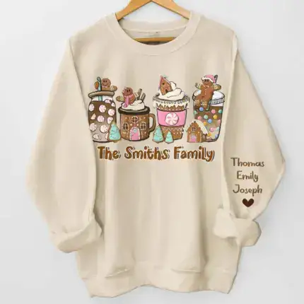 Let's Skip The Presents And Get Right To The Cookies - Family Personalized Custom Unisex Sweatshirt