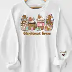Let's Skip The Presents And Get Right To The Cookies - Family Personalized Custom Unisex Sweatshirt