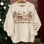 Let's Skip The Presents And Get Right To The Cookies - Family Personalized Custom Unisex Sweatshirt