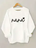 Custom Nana Sweatshirt, Newly Nana Sweatshirt