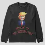 In Front Of The Christmas Tree Sweatshirt